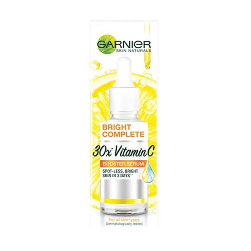 Garnier Bright Complete 30x Vitamin C Booster Serum フェイスセラム 30ml × 2個セット 海外直送品