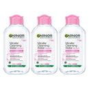 Garnier Micellar Cleansing Water Pink メイク落とし 125ml × 3個セット