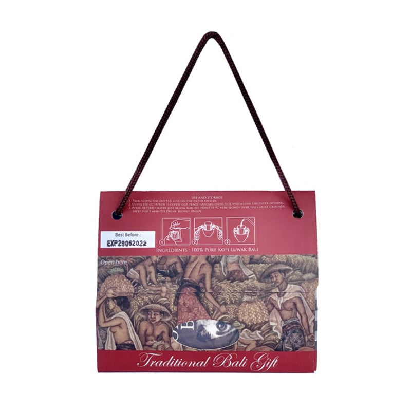 Indo Estate Coffee インドエステートコーヒー　Kopi Luwak Bali コピルアク バリ　ドリップフィルター　６杯分入