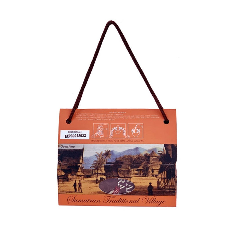 Indo Estate Coffee インドエステートコーヒー　Kopi Luwak Sumatra コピルアク スマトラ　ドリップフィルター　６杯分入