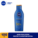 NIVEA ニベア サンシリーズ プロテクト ＆ モイスチャー 日焼け止め SPF50 100ml 海外直送品
