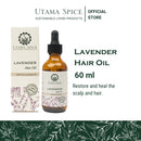 ウタマスパイス ヘアオイル ラベンダー 60ml 海外直送品