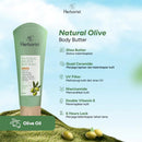 ハーボリスト ボディバター 80g×4本セット ナチュラルオリーブ 海外直送品