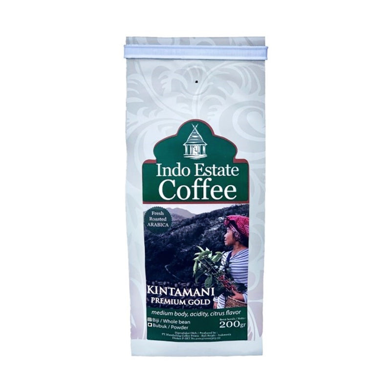 インドエステートコーヒー キンタマーニ プレミアム ゴールド 200g 粉末
