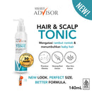 マカリゾ アドバイザー アンチ ヘアフォール ディフェンス ヘア＆スカルプ トニック 140ml 海外直送品