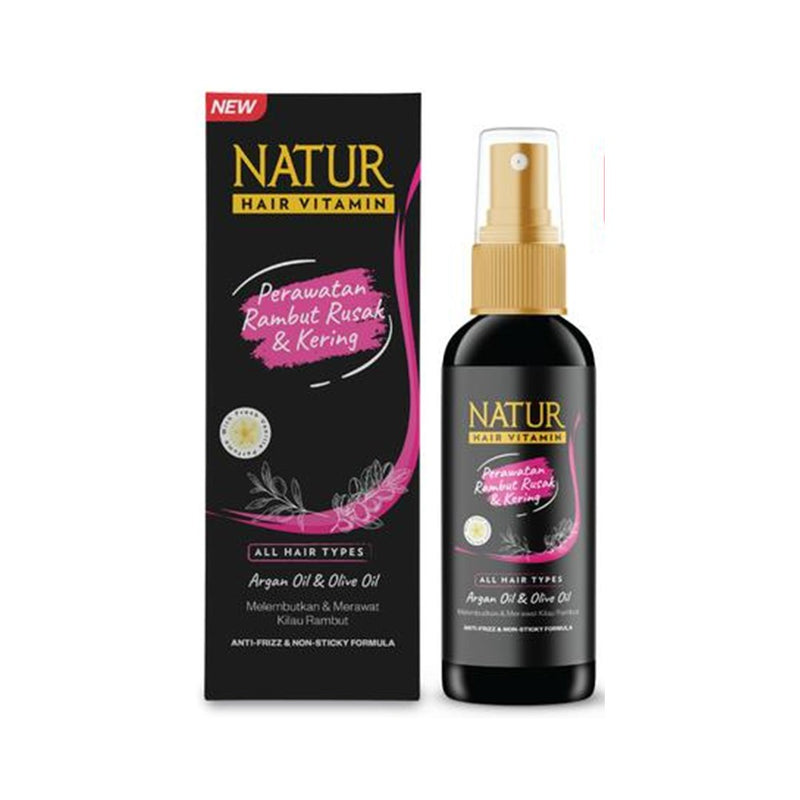 ナトゥール ヘアビタミン 80ml アルガンオイル＆オリーブオイル