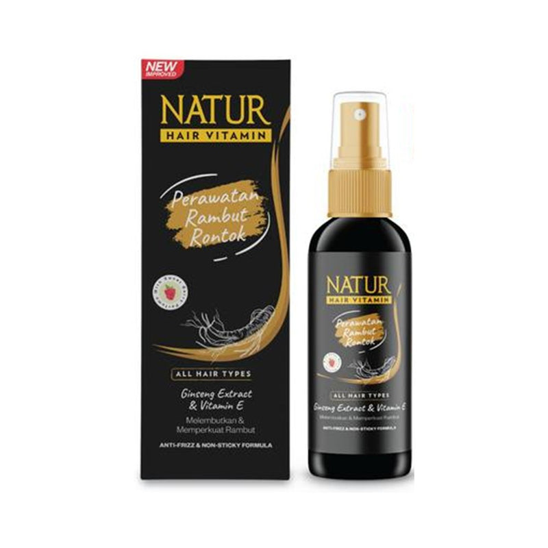 ナトゥール ヘアビタミン 80ml ジンセン＆ビタミンE