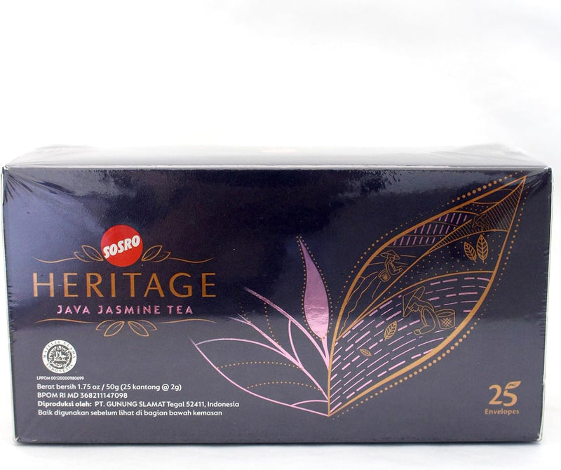 Sosro ソスロ インドネシア紅茶 ヘリテージ ２５バッグ入 ジャスミンティーの商品画像