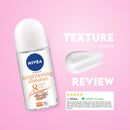 ニベア 女性用 デオドラント ロールオン ブライトニングアンチバクテリ 50ml 海外直送品