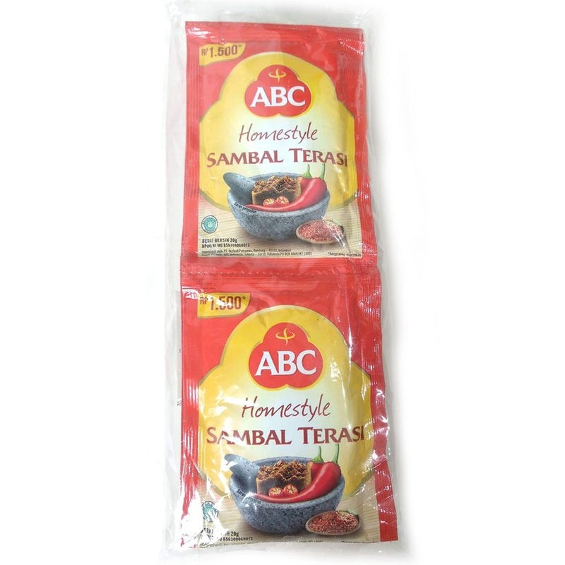 ABC Sambal Nusantara Terasi サンバル テラシ 10パック入 海外直送品