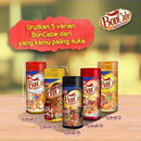 Boncabe ボンチャベ Sambal Tabur サンバルふりかけ チリフレーク Level2 Rasa Ebi Kriuk エビ 35g 海外直送品