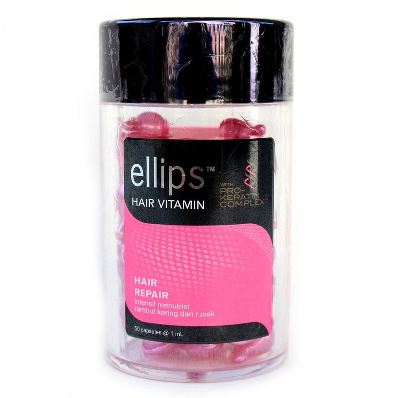 ellips エリプス エリップス ヘアビタミン プロケラチンタイプ 50粒入ボトル プロケラチン ピンク