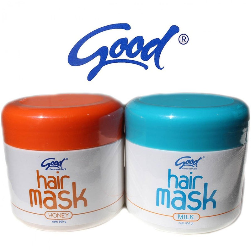グッドのヘアマスク500g ミルクとハニーの2種類