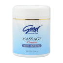 グッドのボディマッサージクリーム オリーブオイル250gの商品パッケージ