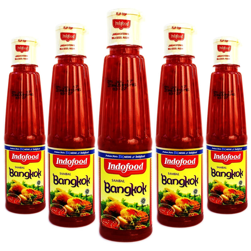 まとめ買い５個セット Indofood インドフード サンバル チリソース ボトルタイプ 135ml バンコクの商品画像