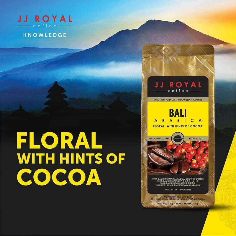 ジェイジェイロイヤル バリアラビカ インドネシアコーヒー 焙煎豆 200g 海外直送品