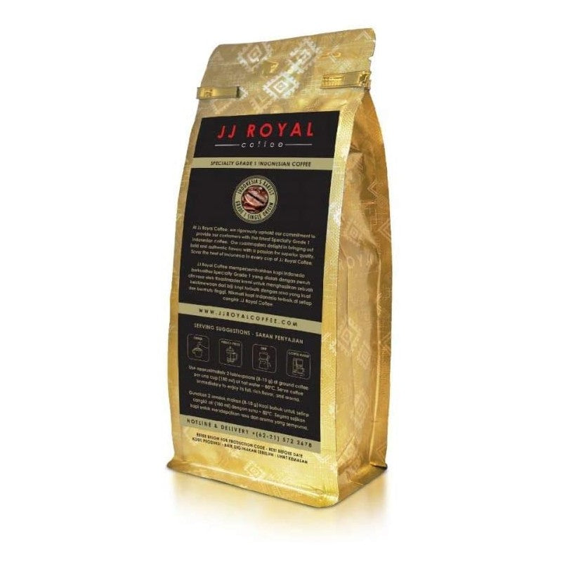 ジェイジェイロイヤル ジャバゴールド インドネシアコーヒー 中細挽き 200g 海外直送品