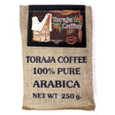 クプクプ バリコーヒー トラジャコーヒー 麻袋 250gの商品画像