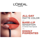 ロレアルパリ ルージュシグネチャー リキッドリップスティック 130 サンセットブラウン 海外直送品