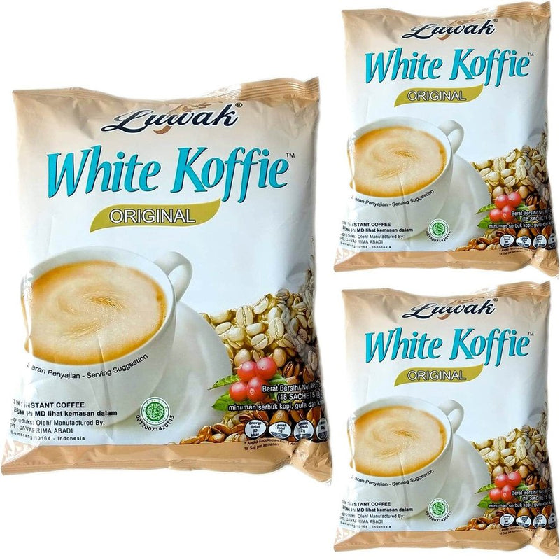 ルアック ホワイトコーヒー オリジナル 18杯分×3個セットの商品画像