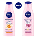 ニベア センセーショナルホワイトローション 200ml オーラオレンジ1本 ラディアントローズ1本