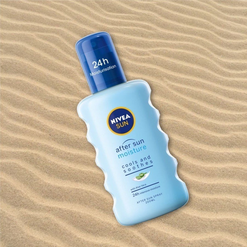 NIVEA ニベア サンシリーズ アフターサンモイスチャー Cools and Soothes After Sun Spray 200ml 海外直送品