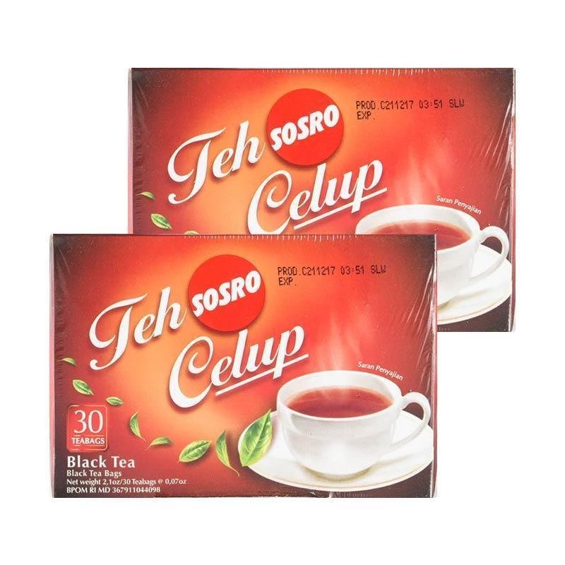 まとめ買い２個セット Sosro ブラックティー インドネシア紅茶 ３０バッグ入の商品画像