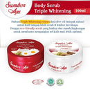 スンブルアユ ボディスクラブ トリプルホワイトニング 100ml クリアホワイト 海外直送品