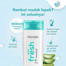 Wardah ワルダー デイリーフレッシュ シャンプー 170ml 海外直送品