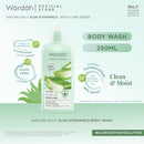 Wardah ワルダー Nature Dailyシリーズ Aloe Hydramild ボディウォッシュ 250ml 海外直送品
