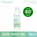 Wardah ワルダー Nature Dailyシリーズ Aloe Hydramild ハンドジェル 100ml 海外直送品