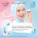 Wardah ワルダー Perfect Brightシリーズ トーンアップ ミセラーウォーター 100ml 海外直送品