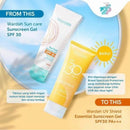Wardah ワルダー UV Shieldシリーズ エッセンシャル サンスクリーンジェル SPF 30 PA+++ 40ml 海外直送品