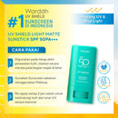 Wardah ワルダー UV Shieldシリーズ ライトマット サンスティック SPF 50 PA ++++ 22g 海外直送品