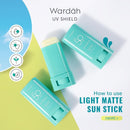 Wardah ワルダー UV Shieldシリーズ ライトマット サンスティック SPF 50 PA ++++ 22g 海外直送品
