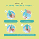 Wardah ワルダー UV Shieldシリーズ ライトマット サンスティック SPF 50 PA ++++ 22g 海外直送品