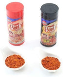 Boncabe ボンチャベ Sambal Tabur サンバルふりかけ チリフレーク Level10 Level15 ２種類セット 海外直送品