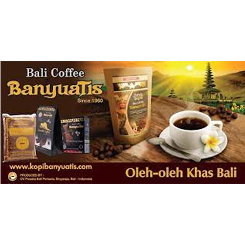 BanyuaTis バニュアティス バリコーヒー ロブスタ Kopi Tubruk 100g×2個セット 海外直送品