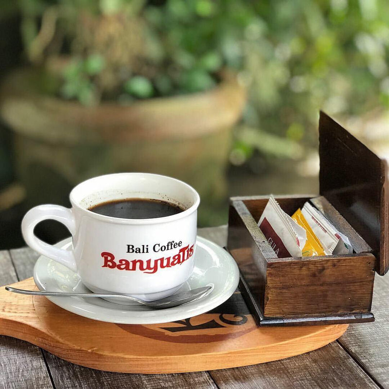 BanyuaTis バニュアティス バリコーヒー ルアックアラビカコーヒー パウダー 150g 海外直送品