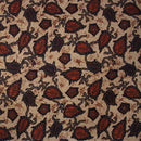 バティック 生地 インドネシア ジャワ更紗 植物のモチーフ パターン４