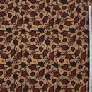 バティック 生地 インドネシア ジャワ更紗 葉のモチーフ パターン１