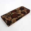 バティック 生地 インドネシア ジャワ更紗 葉のモチーフ パターン１