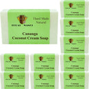 まとめ買い１０個セット ブラットワンギ バリ島から無添加石鹸 ココナッツクリームソープ カナンガ 80g