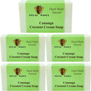 まとめ買い５個セット ブラットワンギ バリ島から無添加石鹸 ココナッツクリームソープ カナンガ 80g