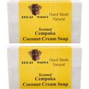 まとめ買い２個セット ブラットワンギ バリ島から無添加石鹸 ココナッツクリームソープ チュンパカ 80g