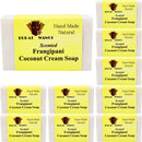 まとめ買い１０個セット ブラットワンギ バリ島から無添加石鹸 ココナッツクリームソープ フランジパニ 80g