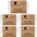 まとめ買い５個セット ブラットワンギ バリ島から無添加石鹸 ココナッツソープ ココアバター 80g