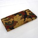 バティック 生地 インドネシア ジャワ更紗 カラフルな葉のモチーフ