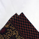 バティック 生地 インドネシア ジャワ更紗 葉とつる植物のモチーフ