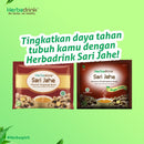 Herbadrink ハーバドリンク Sari Jahe Sugar Free サリ ジャヘ シュガーフリー 無糖 7g×5袋入り 海外直送品